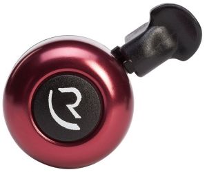 Universal einsetzbare RFR Standard Fahrradklingel rot